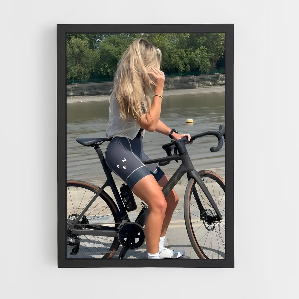 Poster Road de cycling – affiche Cyclisme (vue 2)